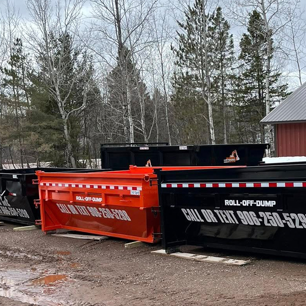 Dumpster Rentals - 20ft and 14ft rentals